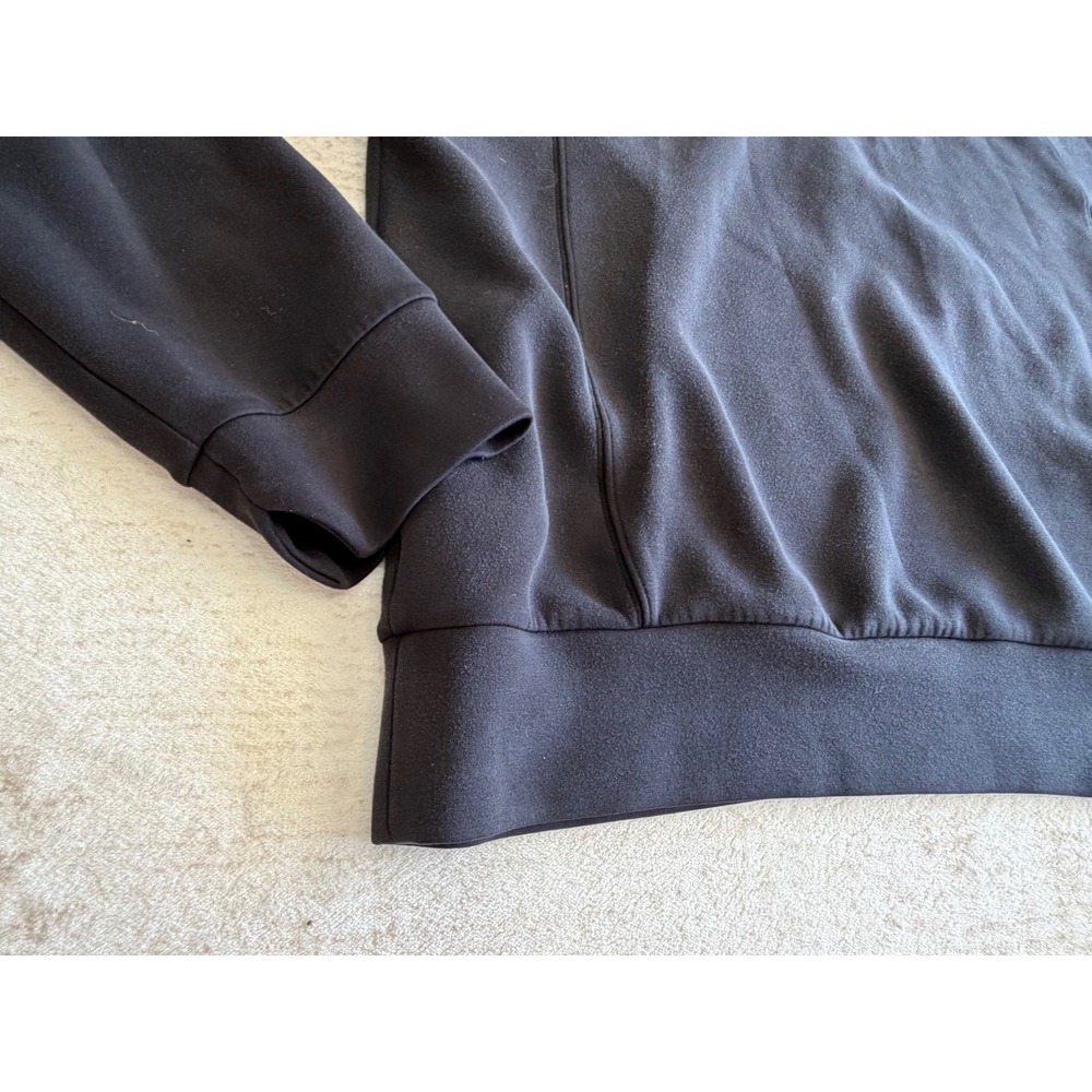 Spanx AirEssentials Half Zip Pullover Very Black XL Sweatshirt 50226R - Picture 7 of 8